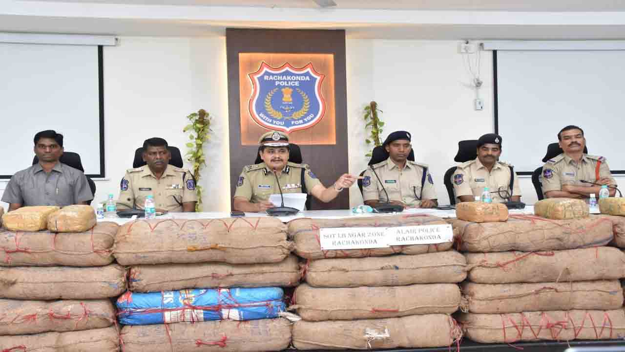 అంతర్రాష్ట్ర గంజాయి ముఠా అరెస్ట్‌