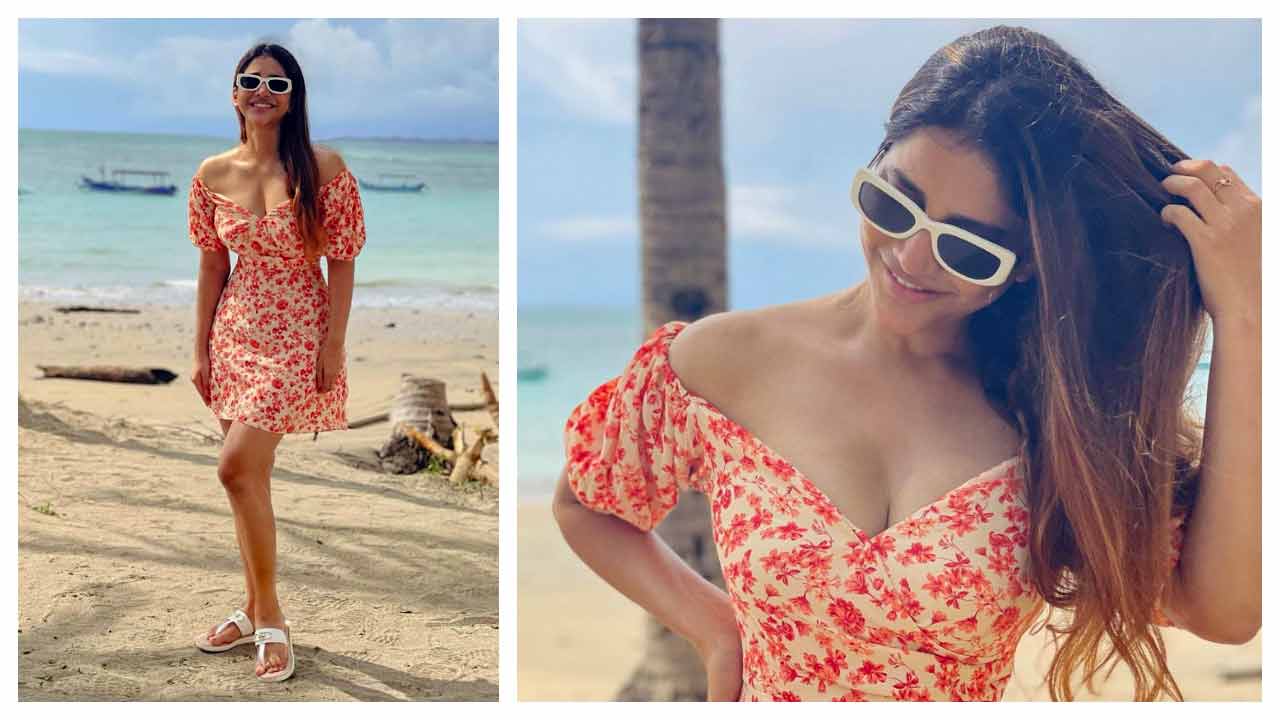 Nabha Natesh | సాగర తీరాన ఎంజాయ్ చేస్తున్న నభా నటేష్‌..