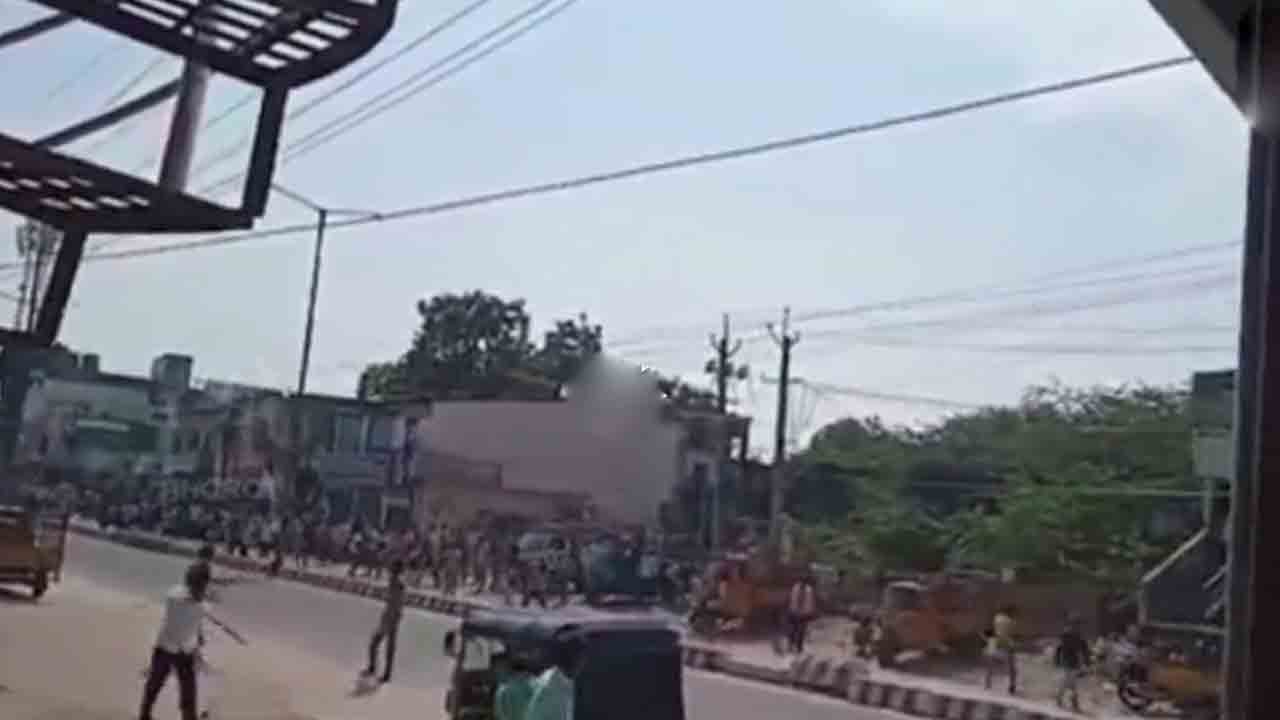 నల్లగొండలో ఉద్రిక్తత.. స్థానిక కూలీలపై బీహారీల దాడి