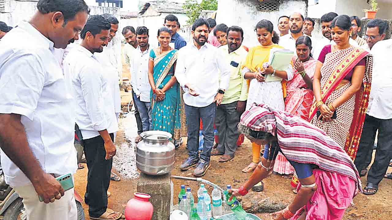 ప్రతి ఇంటికీ మిషన్‌భగీరథ నీరు అందించాలి