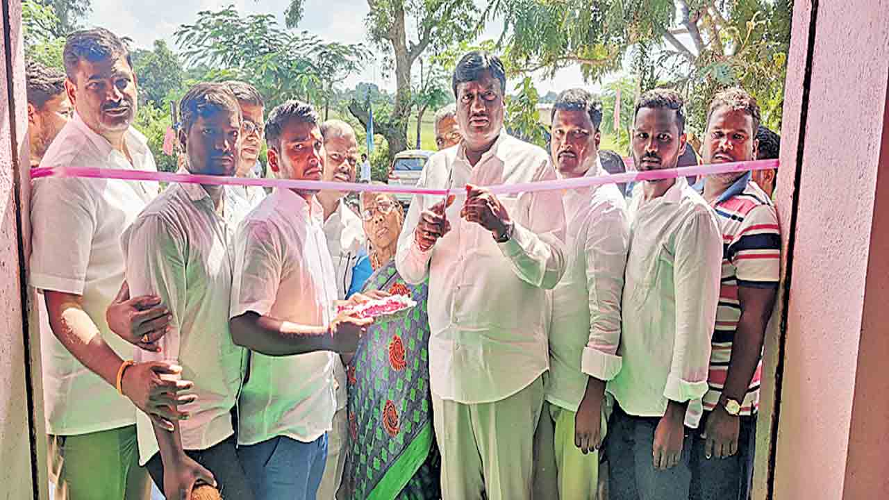 గ్రామాల అభివృద్ధే ప్రభుత్వ ధ్యేయం