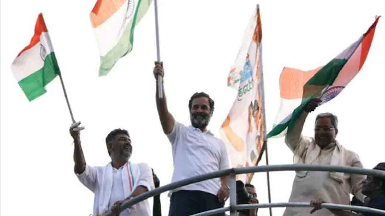 Watch: వాటర్‌ ట్యాంక్‌ పైకి ఎక్కిన రాహుల్‌ గాంధీ… ఎందుకంటే?