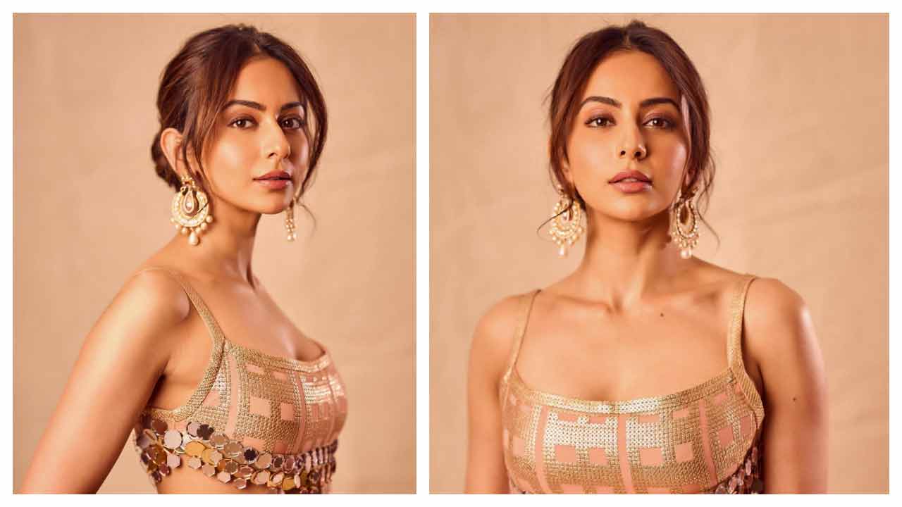 Rakul Preet Singh | స్లీవ్ లెస్ అందాలతో మెరిసిపోతున్న రకుల్‌ ప్రీత్‌ సింగ్..