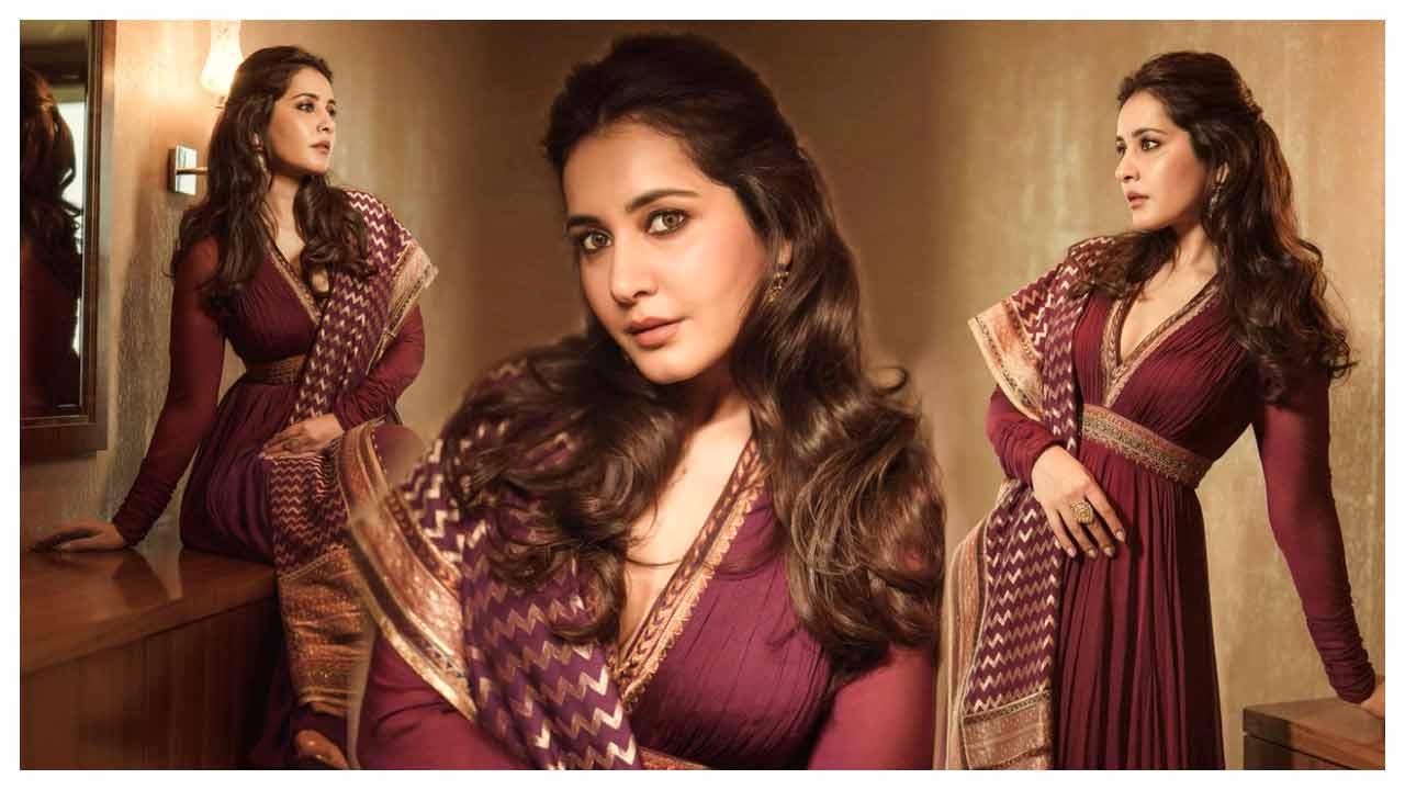 Rashi Khanna | కాటుక కనులతో కవ్విస్తున్న రాశి ఖన్నా..