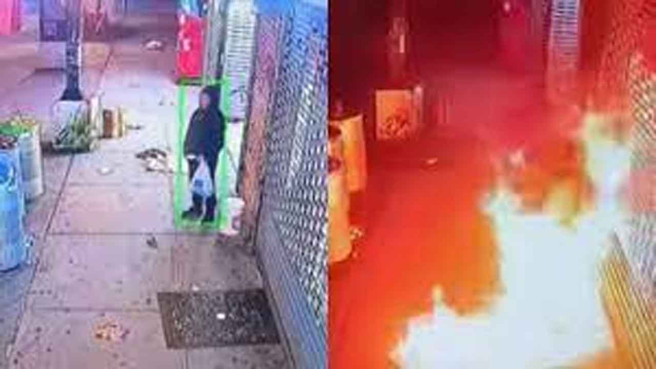 Chicken biryani angry | చికెన్‌ బిర్యానీ లేదనడంతో రెస్టారెంట్‌కు నిప్పు.. వీడియో వైరల్‌