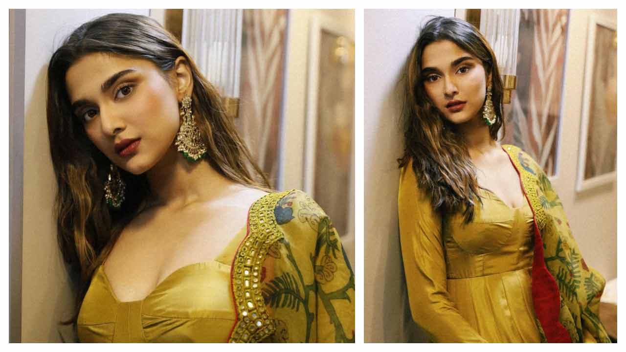 Saiee Manjrekar | మత్తెక్కించే చూపులతో మతులు పోగొడుతున్న స‌యీ మంజ్రేక‌ర్..