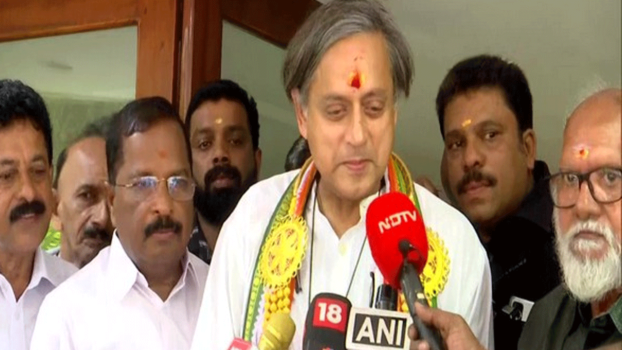 కాంగ్రెస్‌ పార్టీ పునరుద్ధరణ మొదలైనట్లే: శశిథరూర్‌