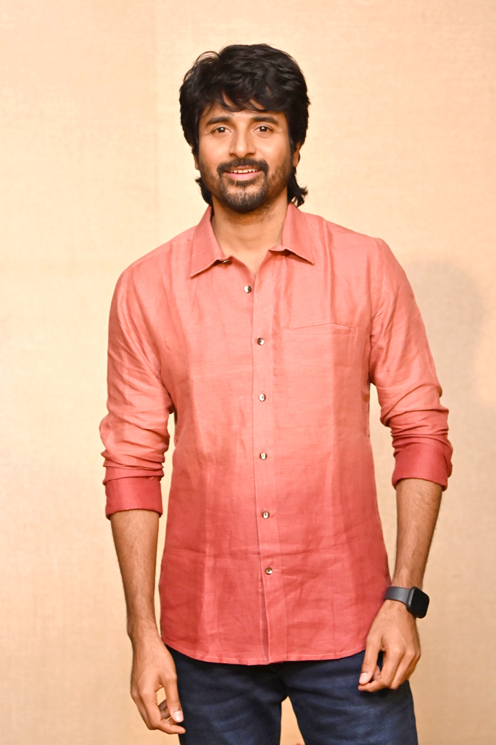 Sivakarthikeyan at Prince Movie Pre Eelease Event