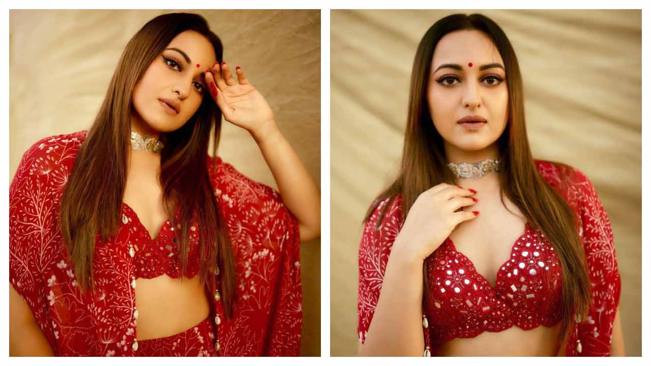Sonakshi Sinha | రెడ్ క‌ల‌ర్ డ్రెస్‌లో సోనాక్షి సిన్హా మెరుపులు..