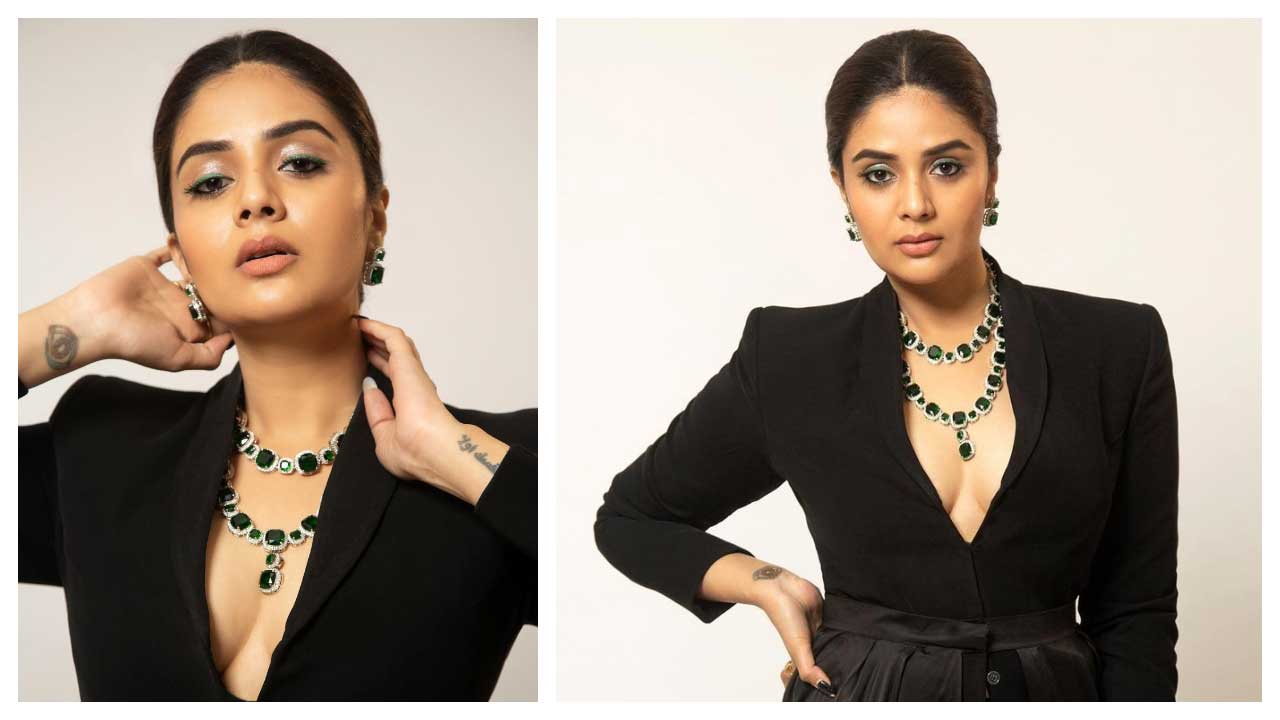 Sreemukhi | కాటుక క‌నుల‌తో క‌వ్విస్తున్న శ్రీ‌ముఖి..