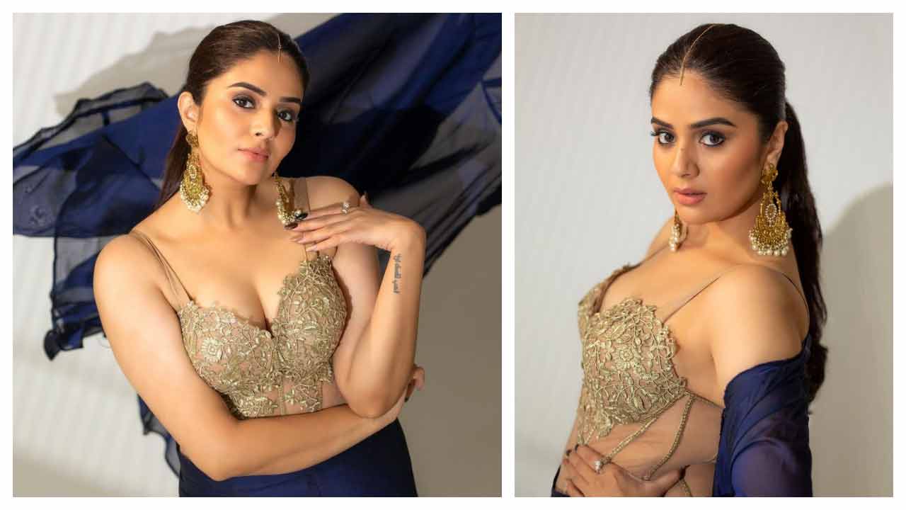 Sreemukhi | చుర‌క‌త్తులాంటి చూపుల‌తో సెగ‌లు పుట్టిస్తున్న శ్రీ‌ముఖి..