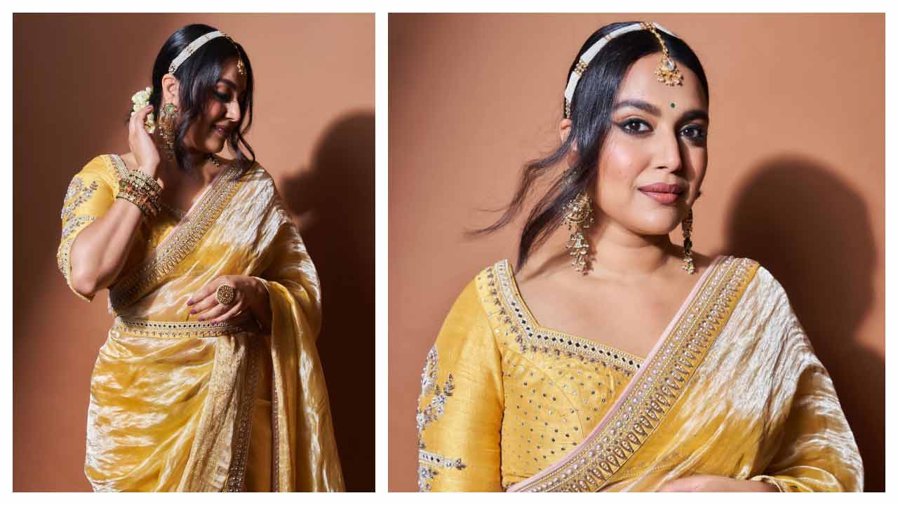 Swara Bhasker | చీరకట్టులో మురిపిస్తున్న స్వర భాస్కర్..