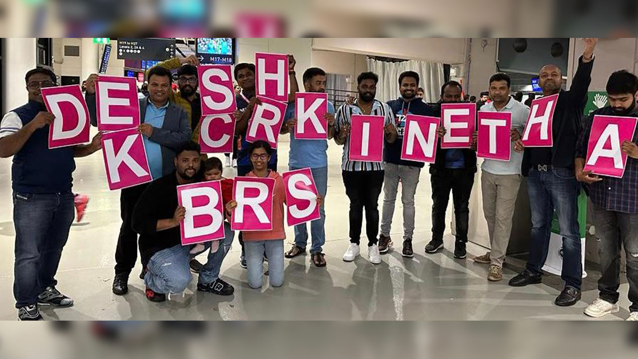 TRS Australia | భారత్-పాక్ మ్యాచ్‌లో మారుమోగిన ‘కేసీఆర్ జిందాబాద్’ నినాదాలు!