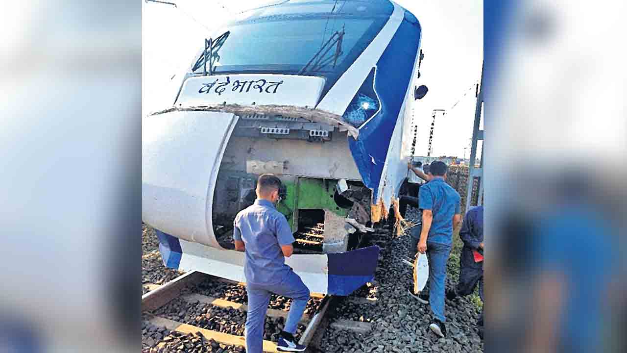 వందే భారత్‌కు మళ్లీ ప్రమాదం