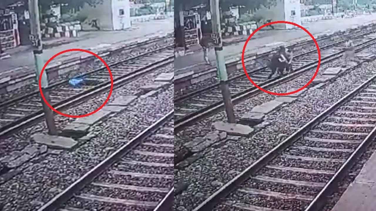 Viral Video: తండ్రి తిట్టిండ‌ని రైలు ప‌ట్టాల‌పై ప‌డుకుని కొడుకు ఆత్మ‌హ‌త్యాయ‌త్నం