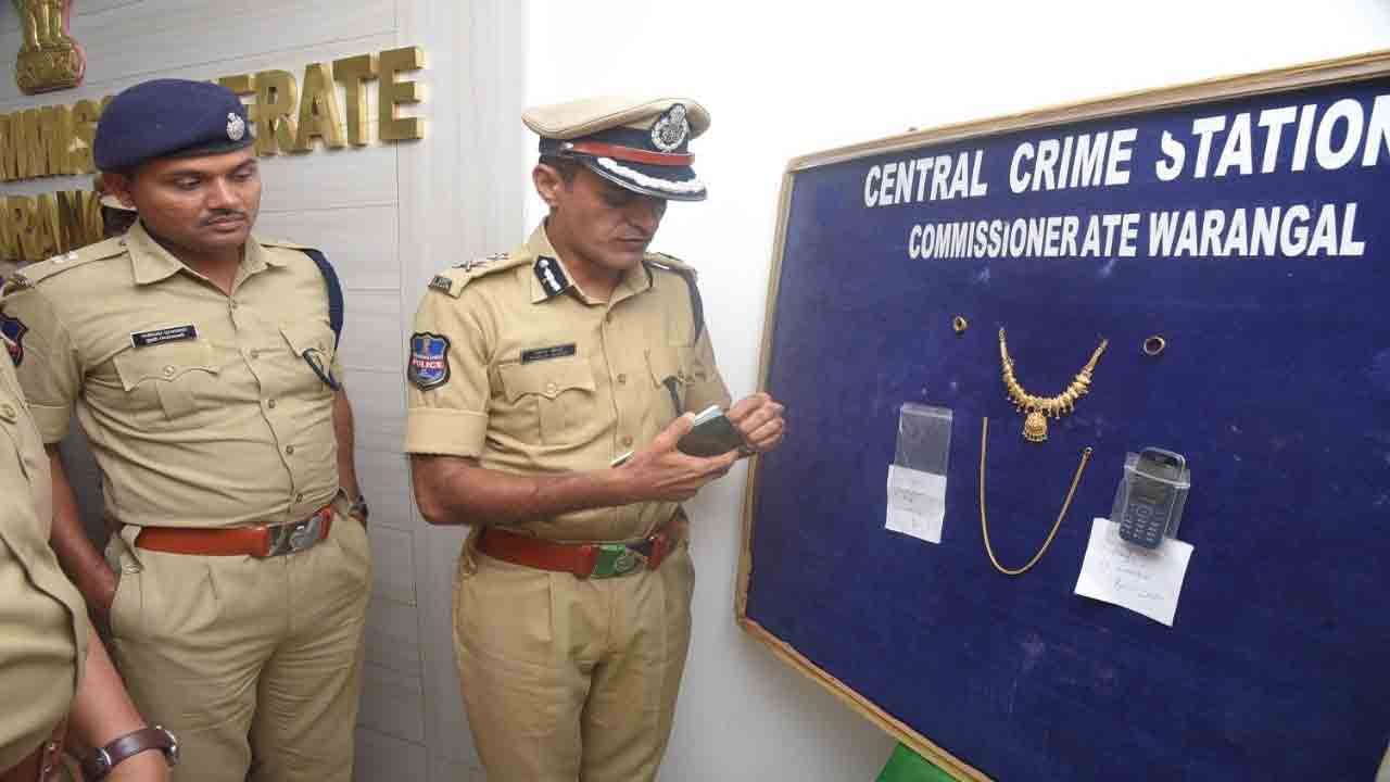 అంతర్రాష్ట్ర దోపిడీ దొంగ అరెస్ట్‌