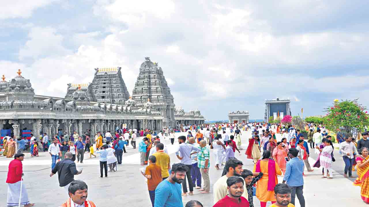 యాదాద్రికి ఆధ్యాత్మిక హరిత పుణ్యక్షేతం అవార్డ్.. సీఎం కేసీఆర్ హర్షం