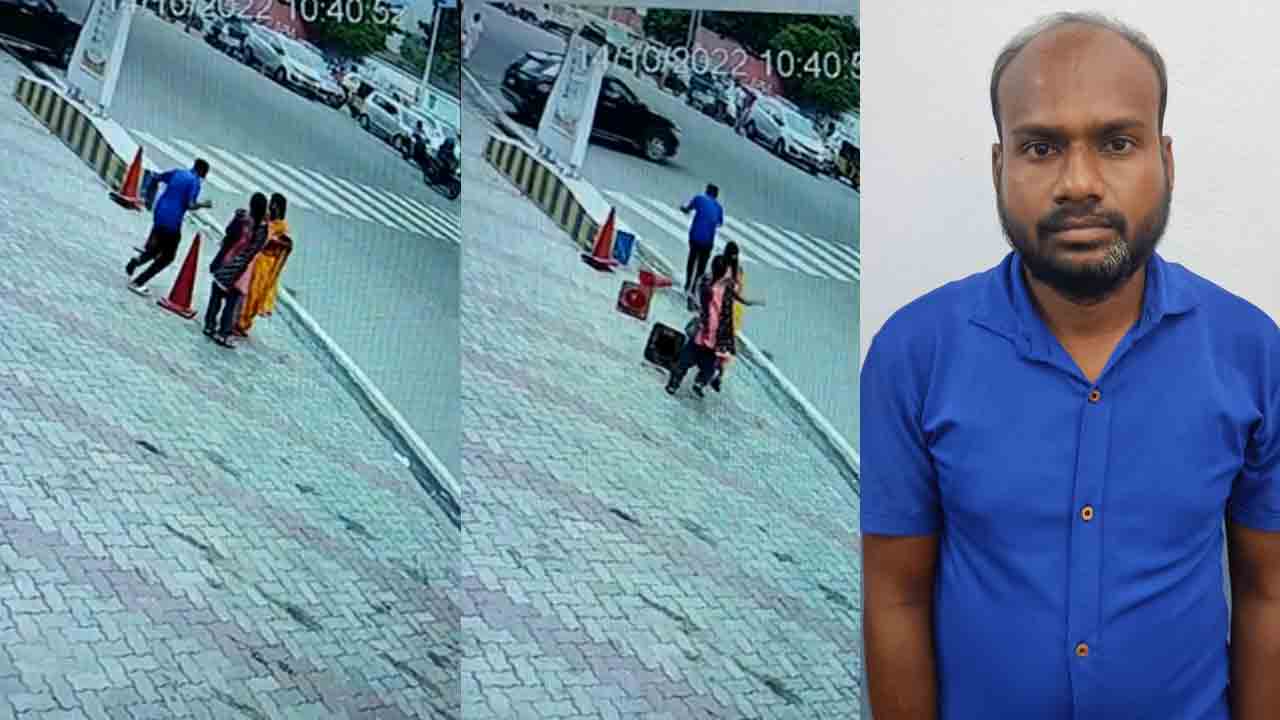 సికింద్రాబాద్‌లో పట్టపగలే చైన్ స్నాచింగ్.. వీడియో