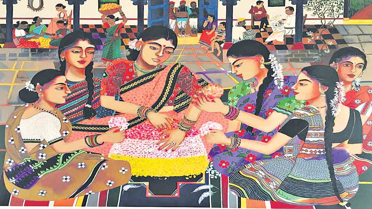 బొడ్డెమ్మ.. బతుకమ్మలు ఇద్దరక్కచెల్లెండ్లు