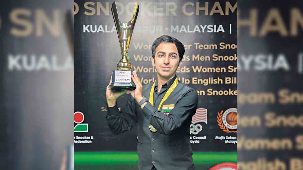 పంకజ్‌కు 25వ ప్రపంచ టైటిల్‌