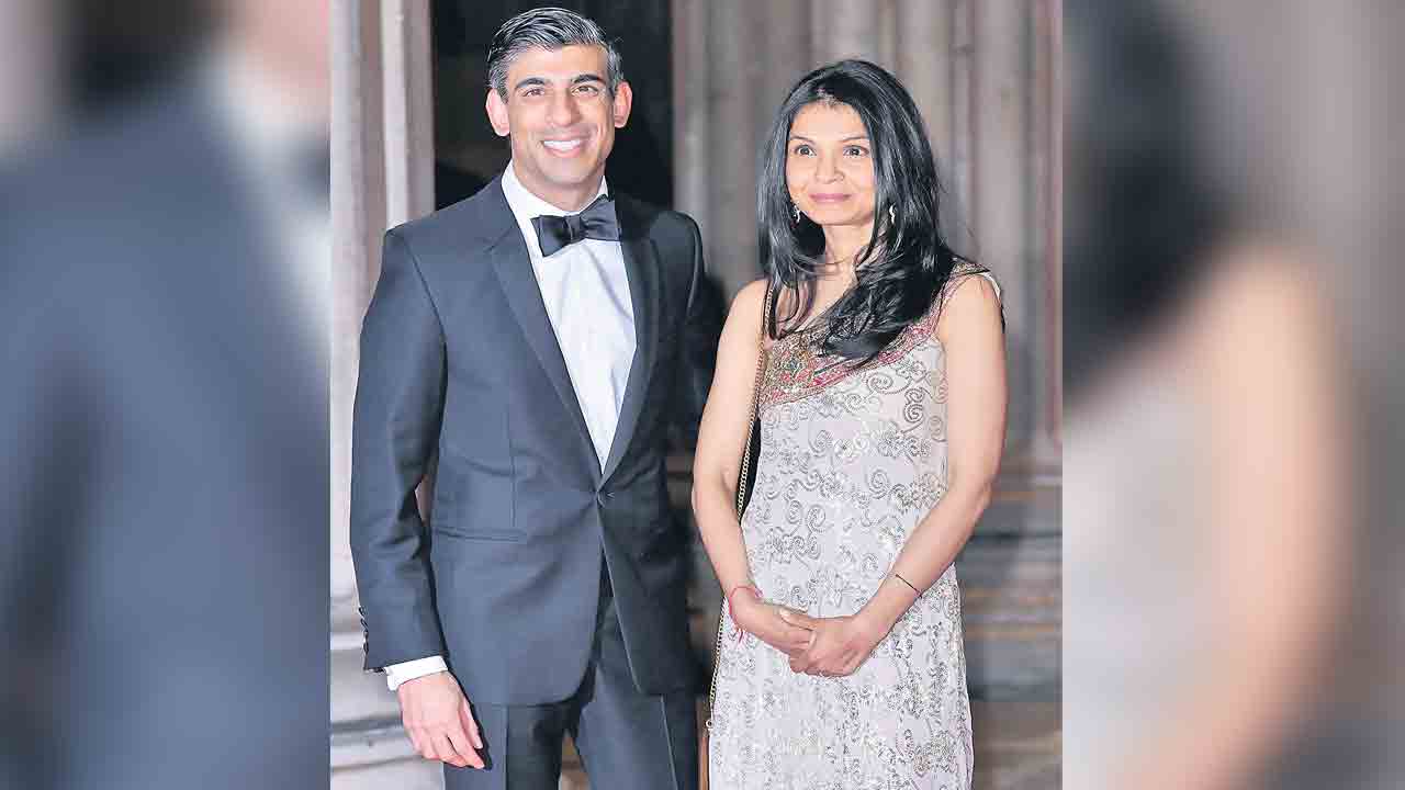 బ్రిటన్‌ ప్రధాని రిషి విజయంలో.. అక్షత కృషి