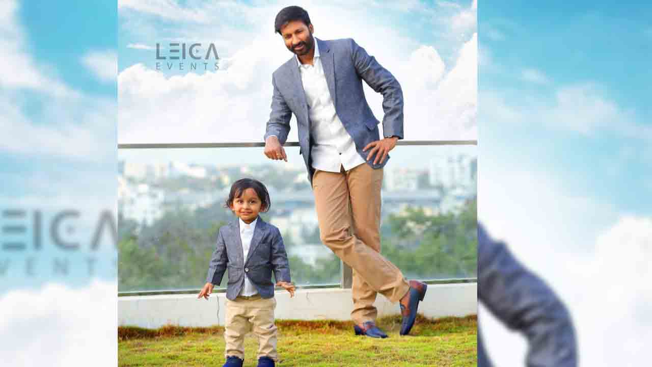 Gopichand | కొడుకుతో గోపీచంద్‌ ట్రెండీ లుక్‌.. స్టిల్స్‌ వైరల్‌