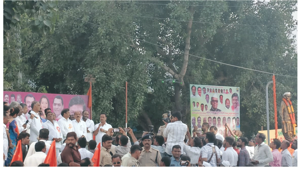 తెలంగాణ ఉద్యమ వ్యాప్తిలో కొండా లక్ష్మణ్ బాపుజీ పాత్ర గొప్పది : మంత్రి హరీశ్‌ రావు