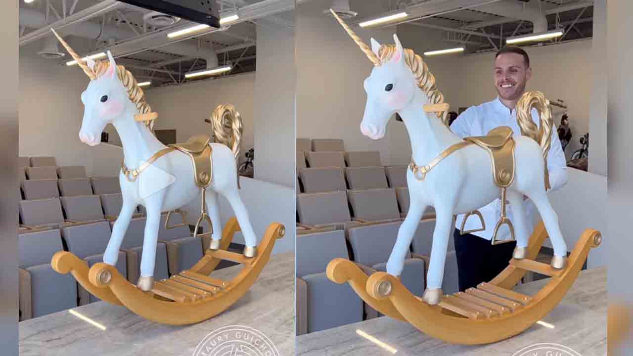 రాకింగ్‌ హార్స్‌.. నోట్లో వేసుకోగానే కరిగిపోతుంది..!