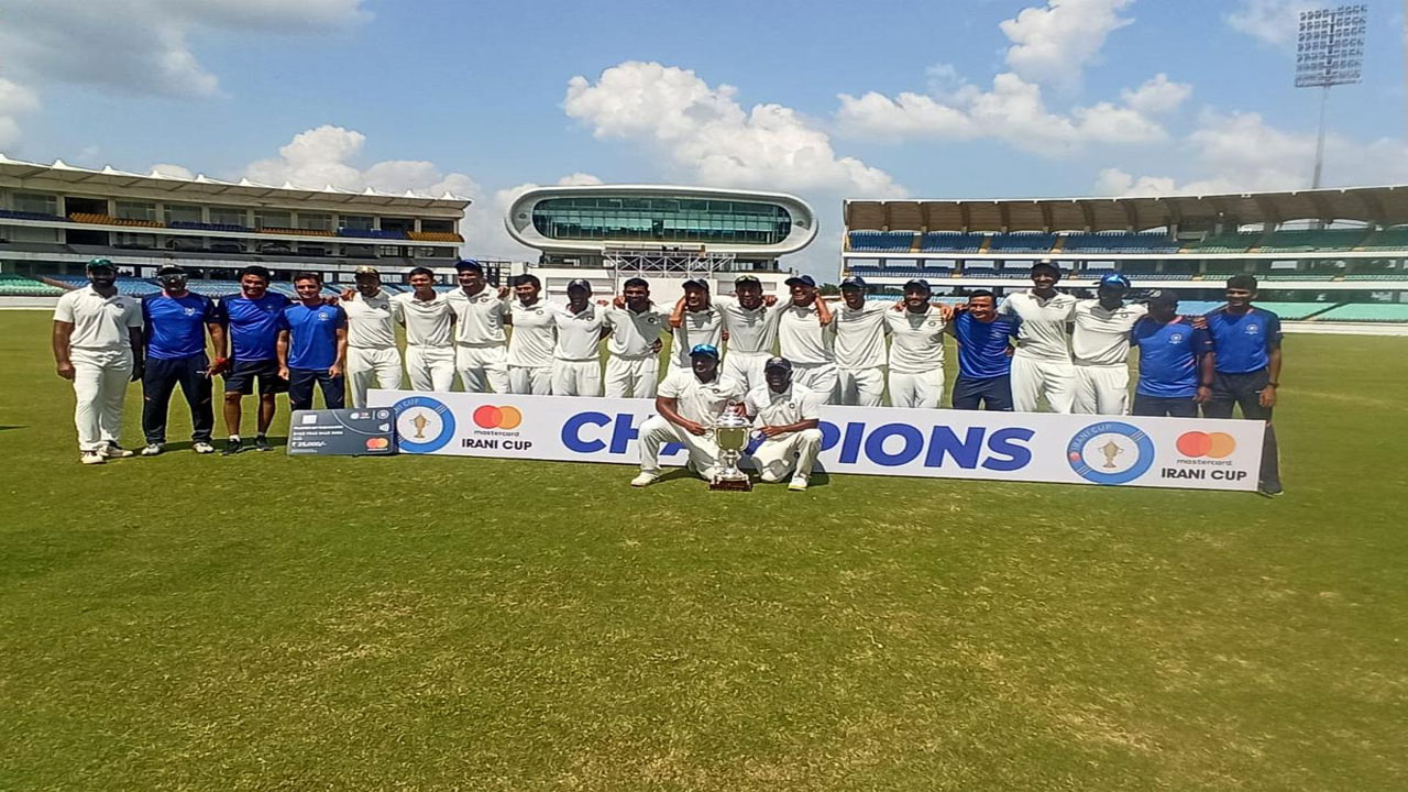 Irani Cup: ఇరానీ క‌ప్ గెలిచిన రెస్ట్ ఆఫ్ ఇండియా..