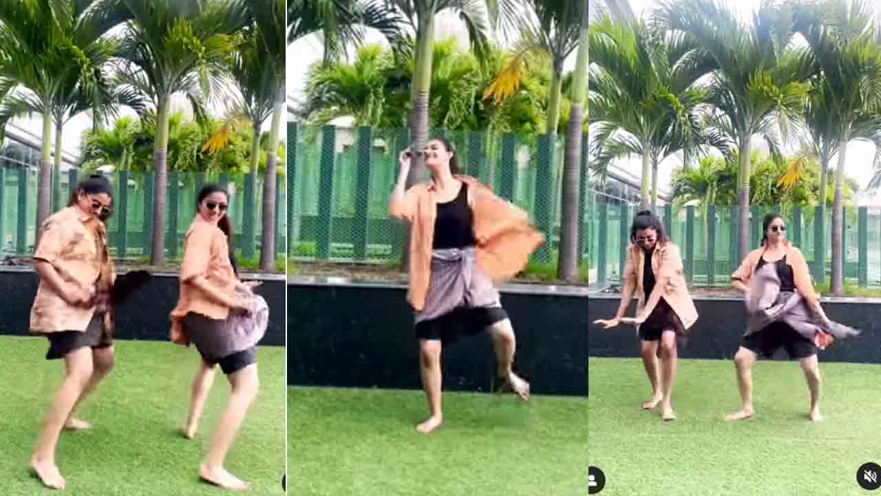 Keerthy Suresh |ఊరమాస్‌ స్టెప్పులతో మహానటి రచ్చ.. వీడియో వైరల్‌