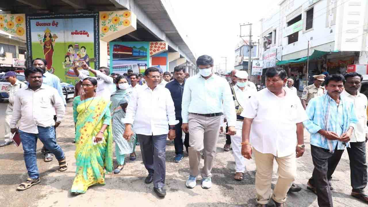 నాడు ఆక్రమణ నేడు సుందరీకరణ