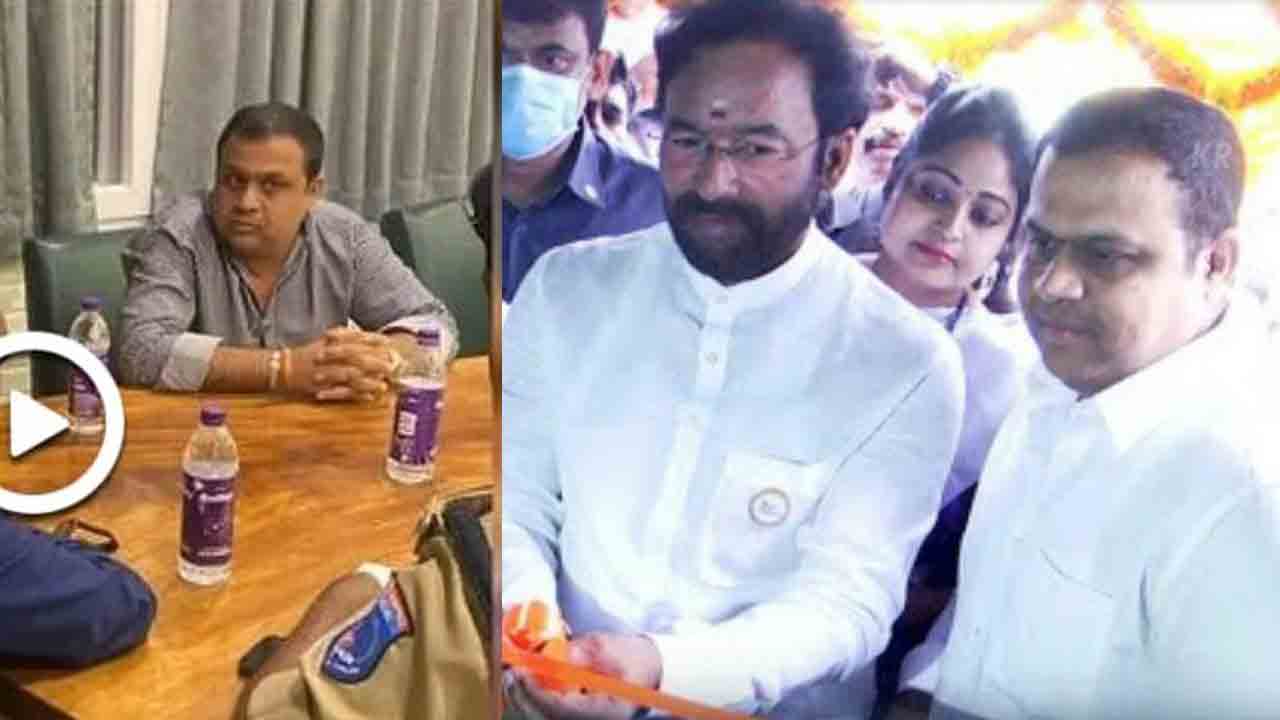 పట్టుబడిన నందకుమార్‌తో కేంద్ర మంత్రి కిషన్‌ రెడ్డికి సంబంధాలు