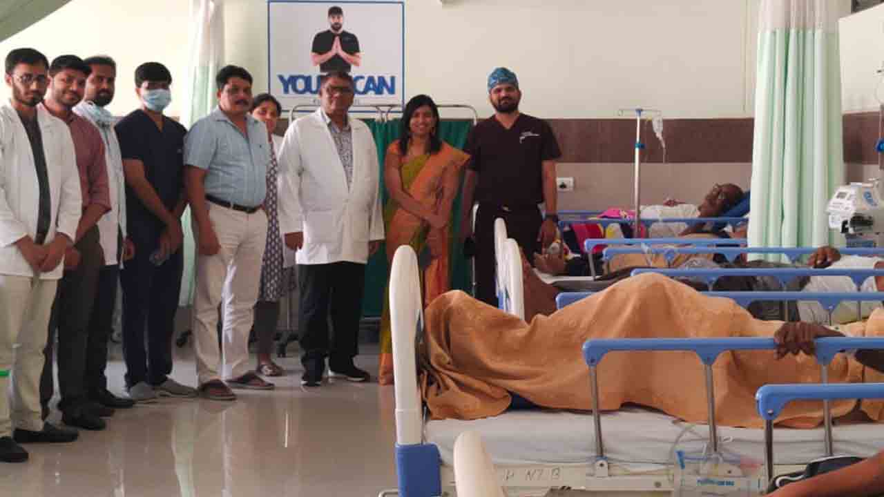 నిజామాబాద్‌ జిల్లా ఆస్పత్రిలో 24 గంటల్లో 10 మోకాలి మార్పిడి శస్త్ర చికిత్సలు