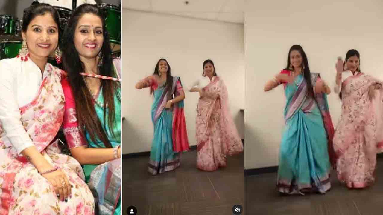 laya mangli dance  | జాలే వోసినవేమయ్య పాటకు లయ, మంగ్లీ డ్యాన్స్‌.. ట్రెండింగ్‌లో వీడియో