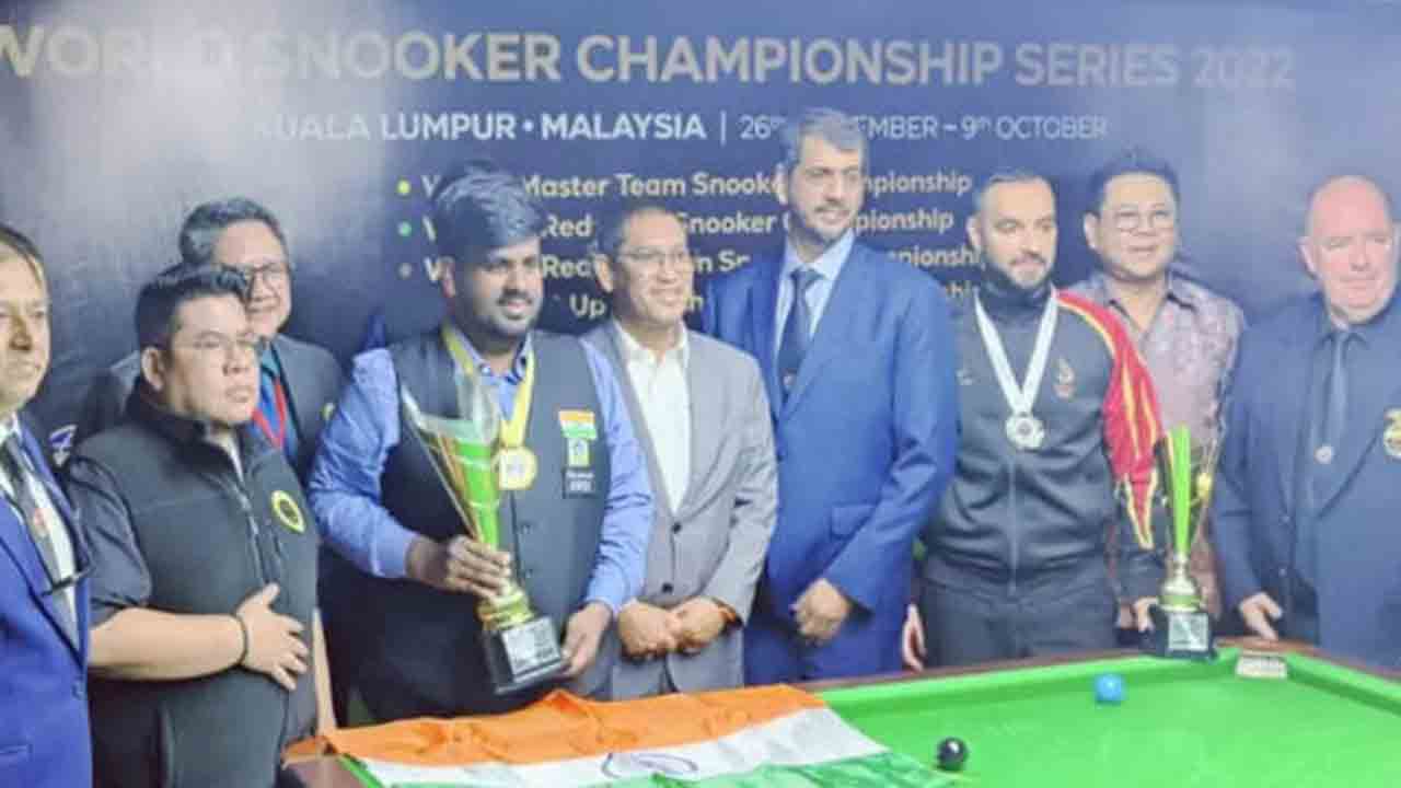 స్నూకర్‌ చాంప్‌ శ్రీకృష్ణ