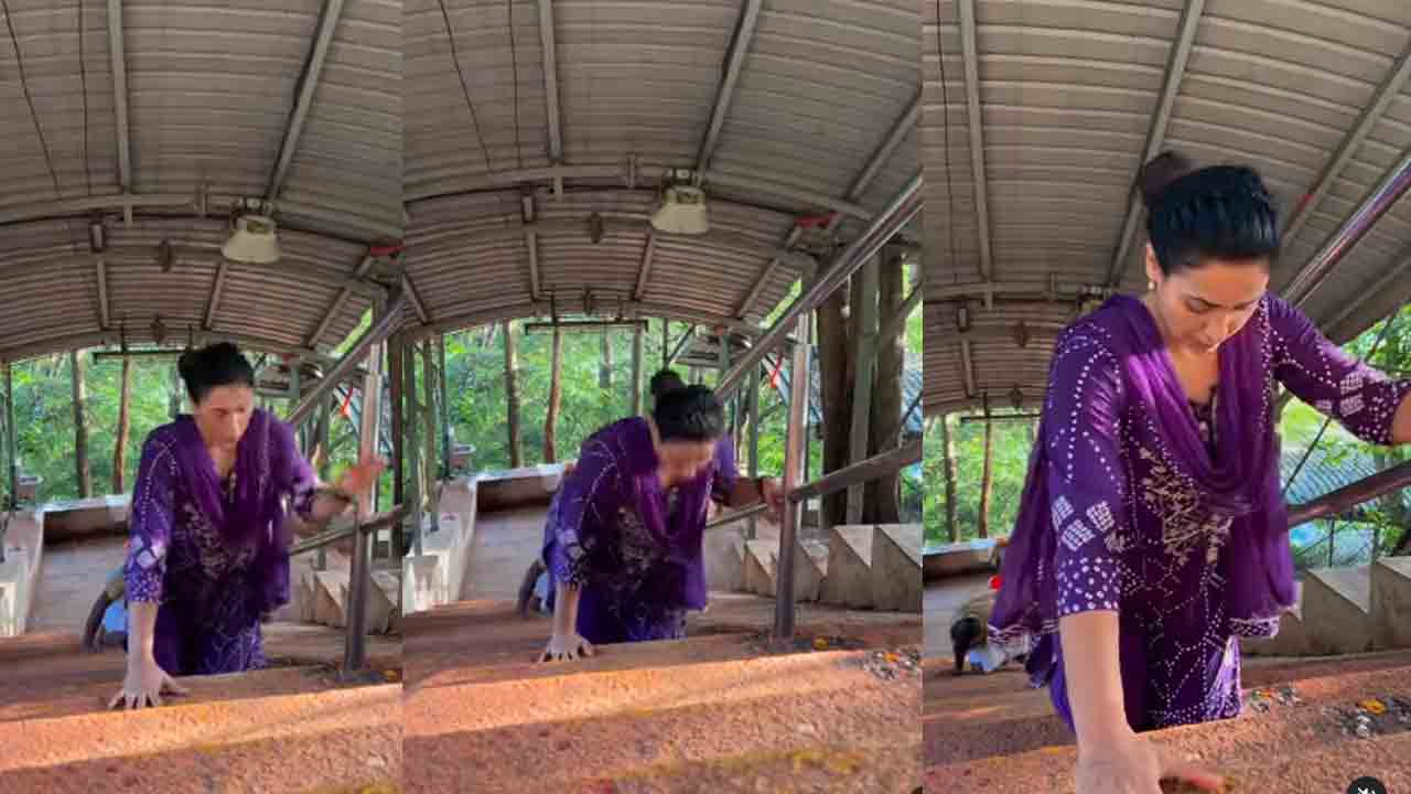 Nandini Rai | మోకాళ్లపై ఏడుకొండలెక్కిన నందినీ రాయ్‌.. వీడియో వైరల్‌