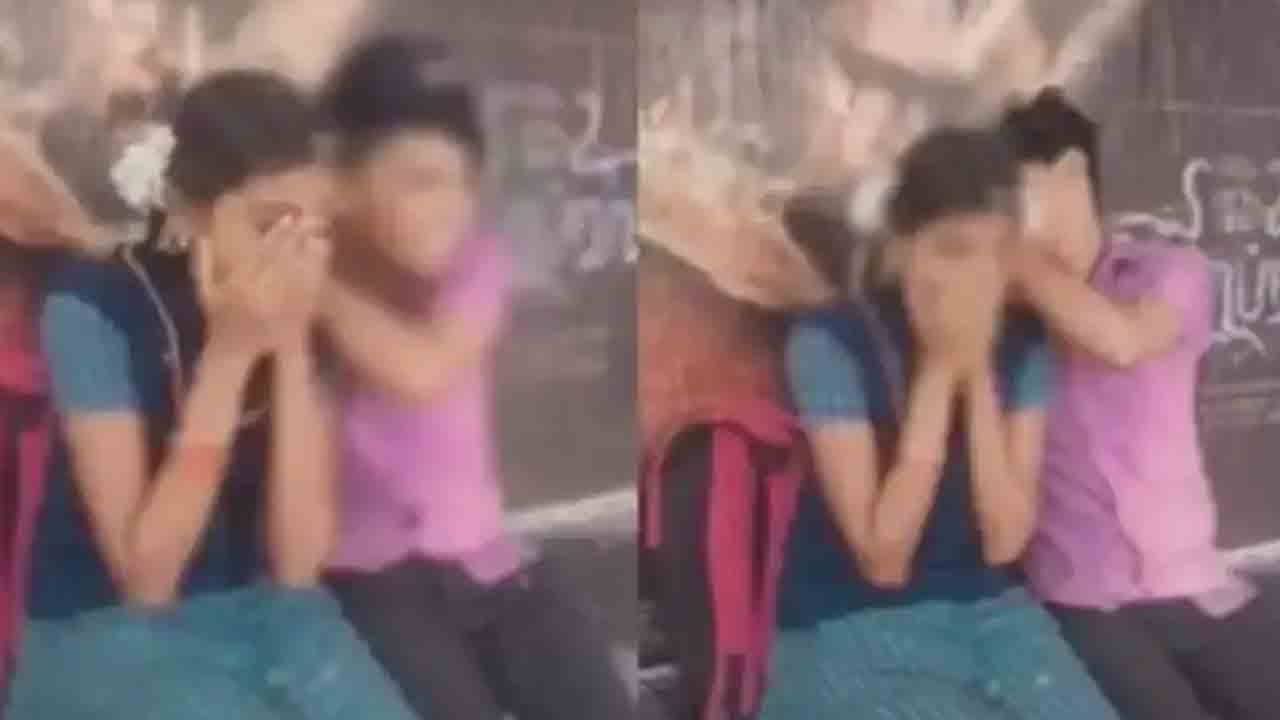 బ‌స్టాండ్‌లోనే విద్యార్థిని మెడ‌లో తాళి క‌ట్టిన యువ‌కుడు.. వీడియో వైర‌ల్