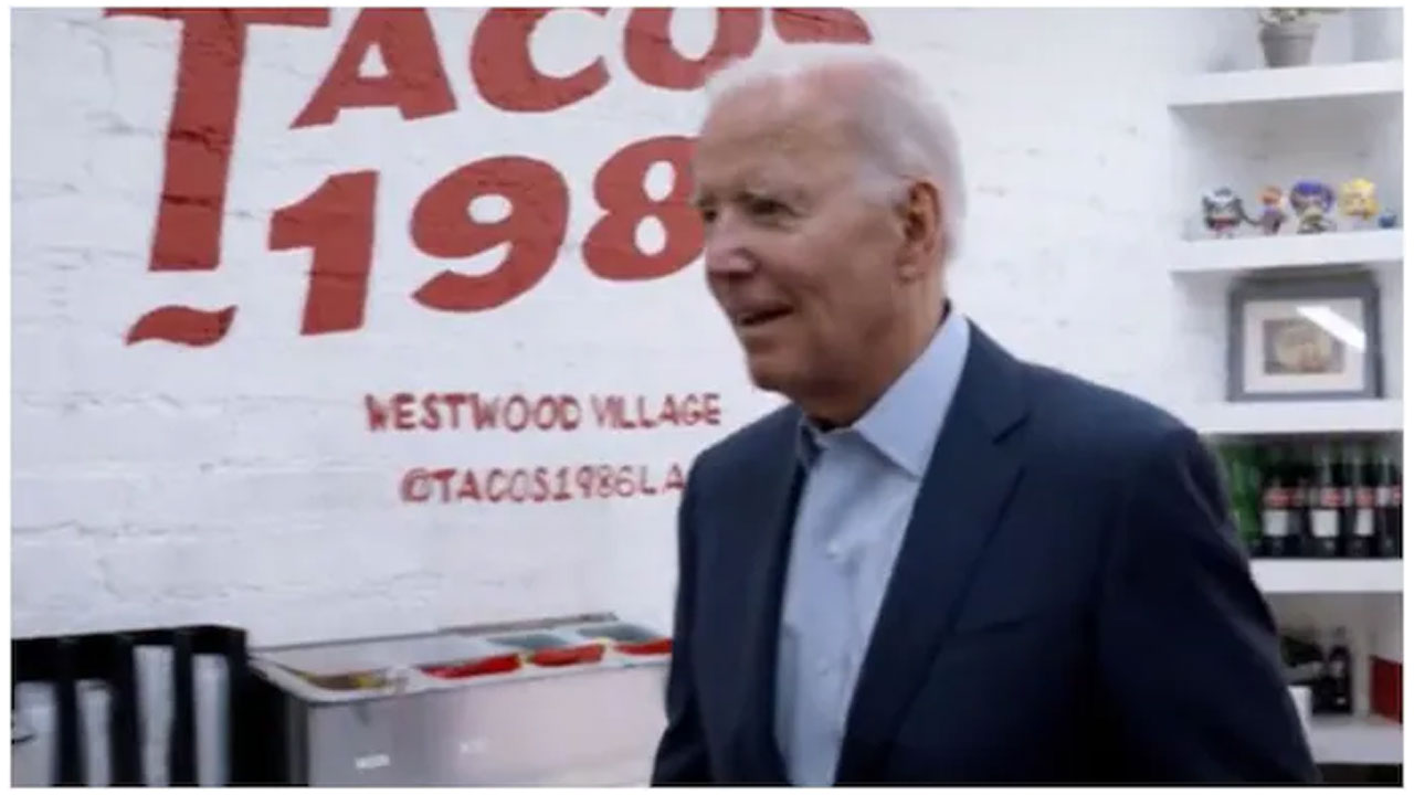 వైరల్‌ వీడియో : జో బైడెన్‌కు 50 శాతం డిస్కౌంట్ ఇచ్చిన మెక్సికన్‌ రెస్టారెంట్‌