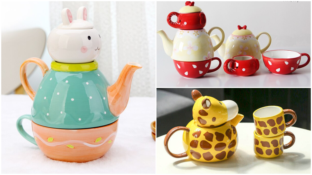 పిల్లి, కుక్క, జిరాఫీ .. ఇలా బొమ్మలతో చేసిన టీ కప్‌లే ఇప్పుడు ఫ్యాషన్‌