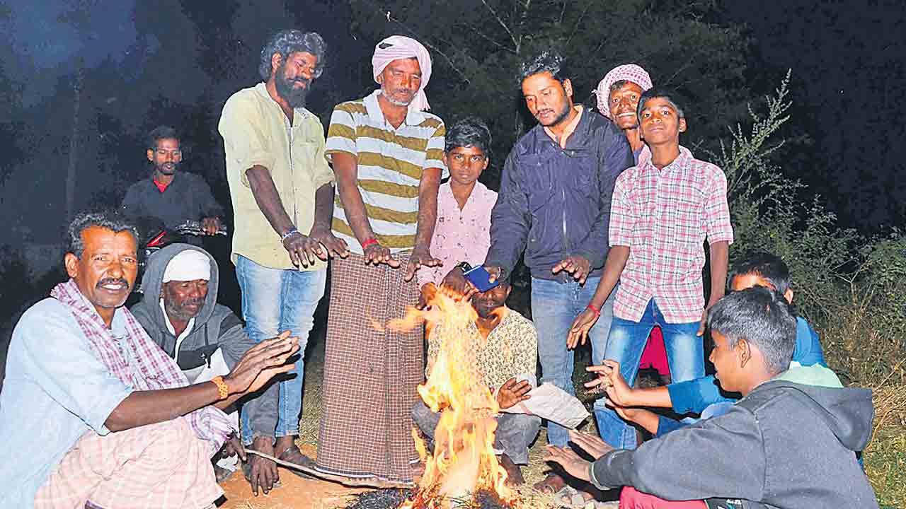చలి పంజా..