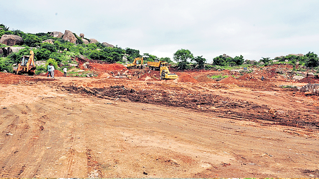 ప్రభుత్వ భూమికి నేడు వేలం