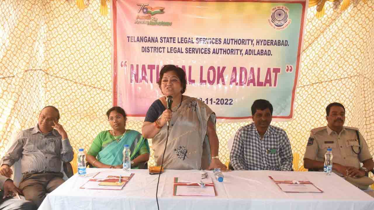 కేసుల సత్వర పరిష్కారానికి లోక్‌ అదాలత్‌