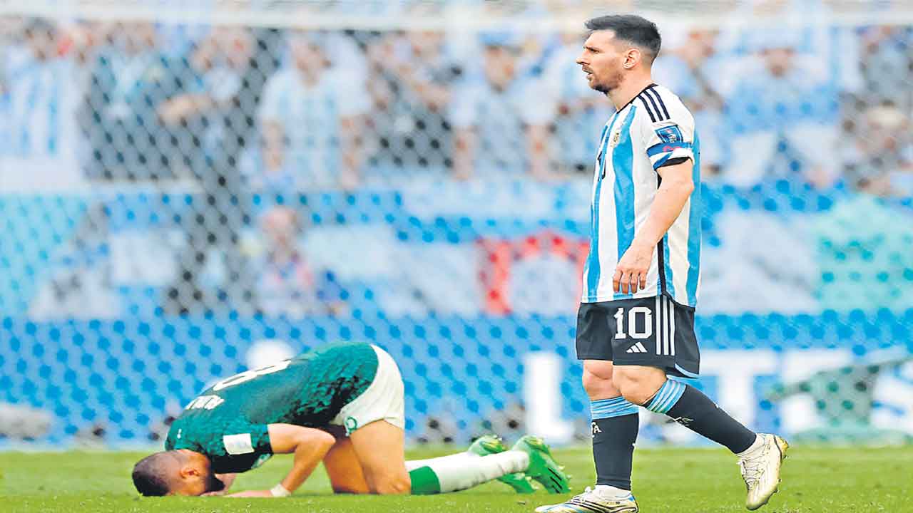 అర్జెంటీనాకు షాక్‌