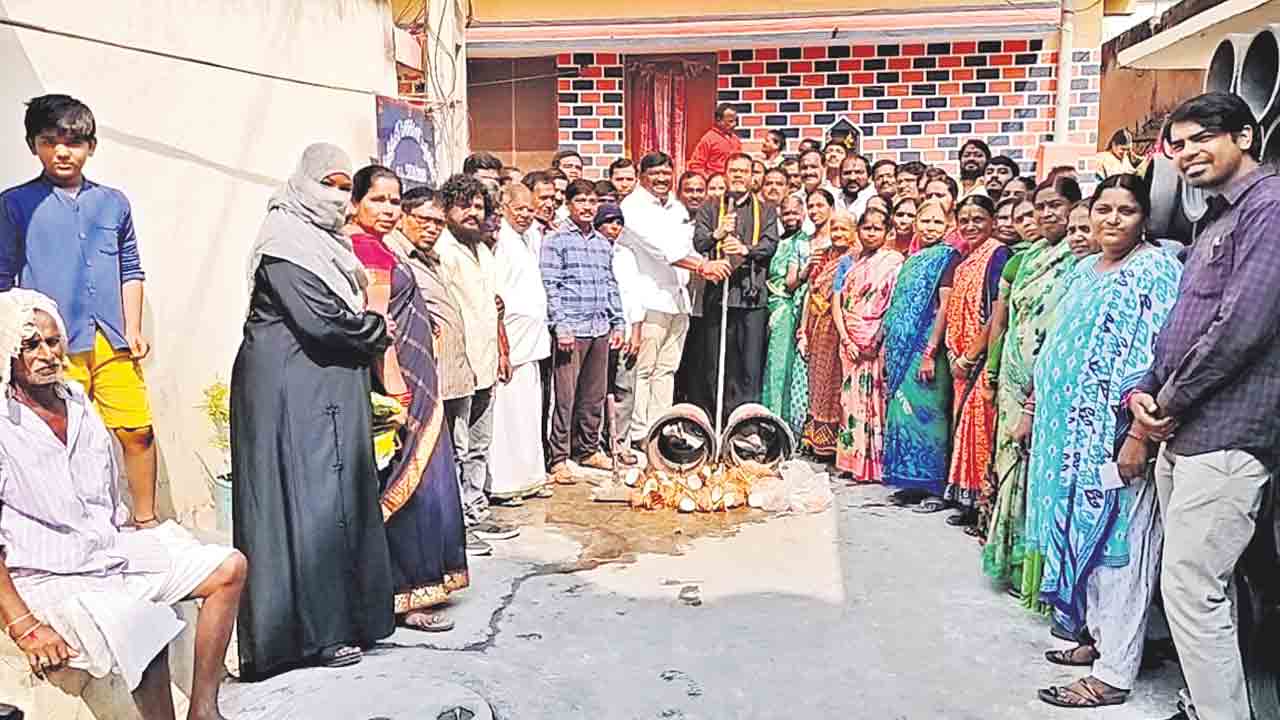 డ్రైనేజీ వ్యవస్థ ఆధునీకరణకు చర్యలు