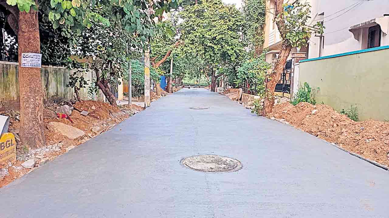 సీసీ రోడ్లతో ప్రకాశ్‌నగర్‌కు కొత్త కళ