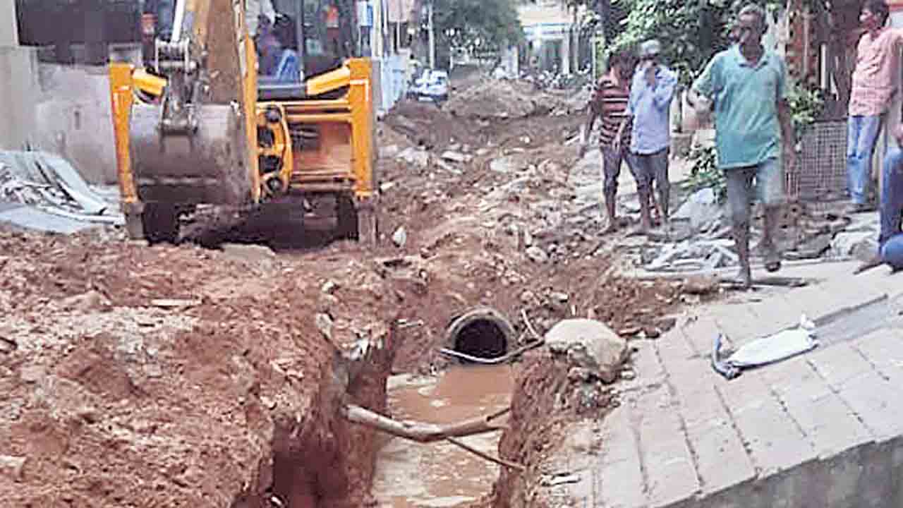 డ్రైనేజీ సమస్యకు మోక్షం