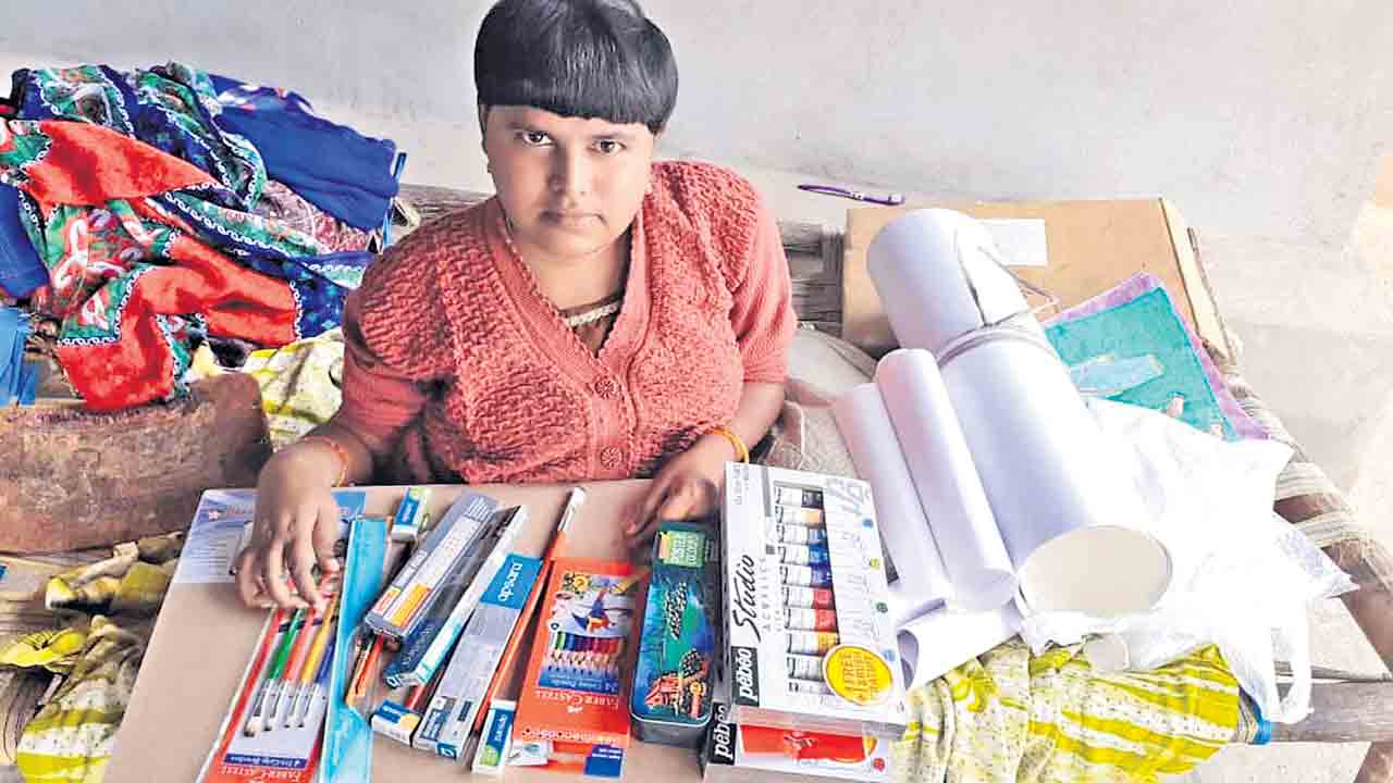 గుండెపోటుతో ఫ్లోరైడ్‌ బాధితురాలు మృతి