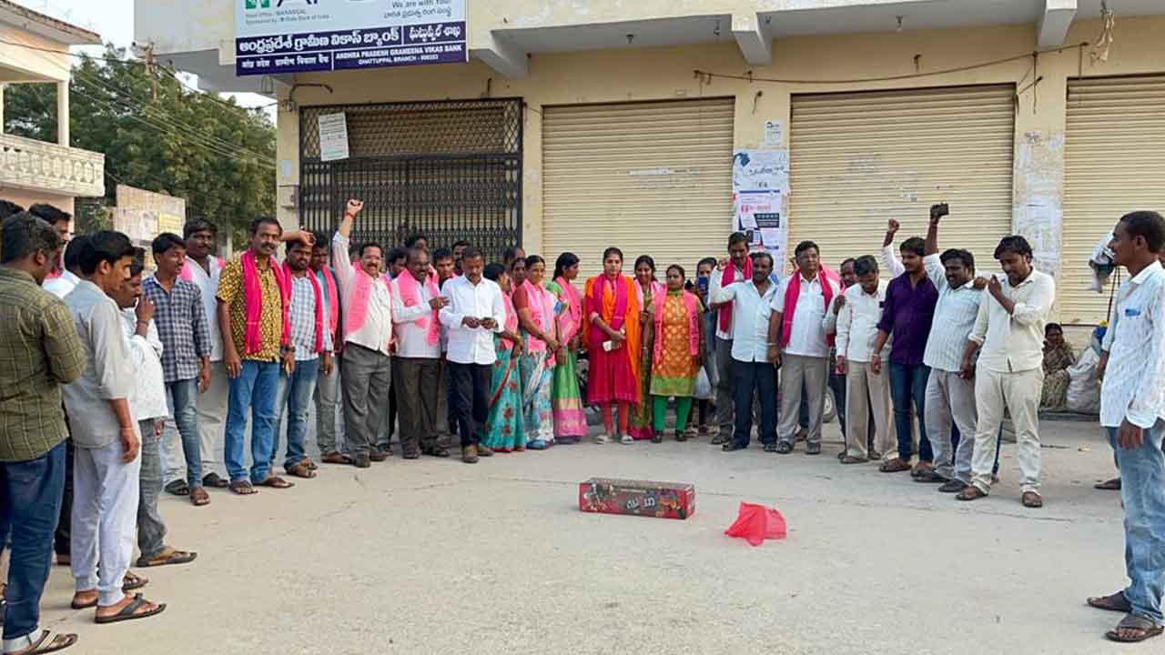 టీఆర్‌ఎస్‌ సంబురాలు