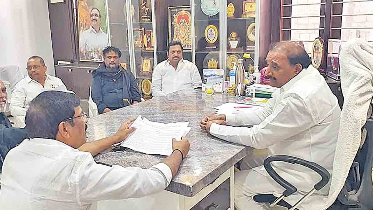 నియోజకవర్గ సమగ్రాభివృద్ధే లక్ష్యం