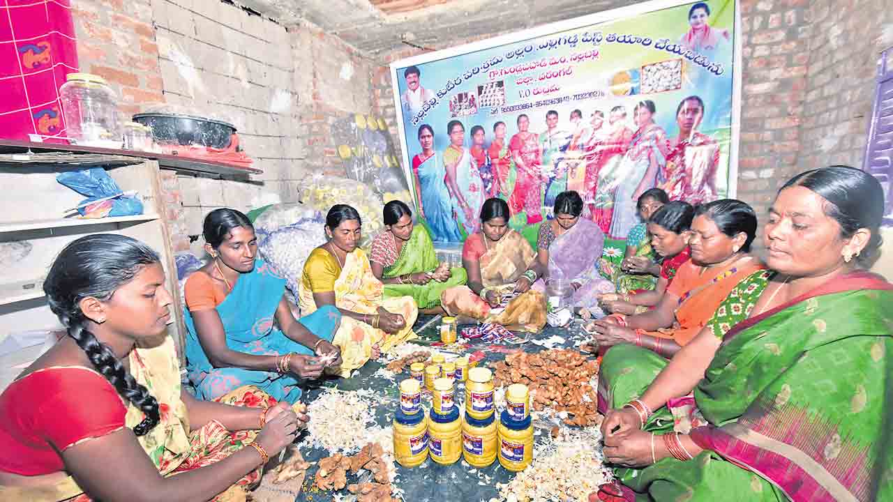 అల్లం వ్యాపారంలో ఆదర్శం!